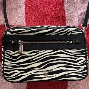 Zebra Print Michael Kors Crossbody Bag